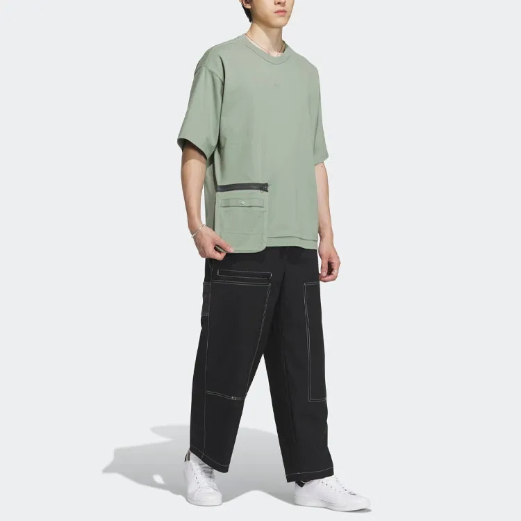 Adidas Originals T Shirt Men's Dusty Green-1