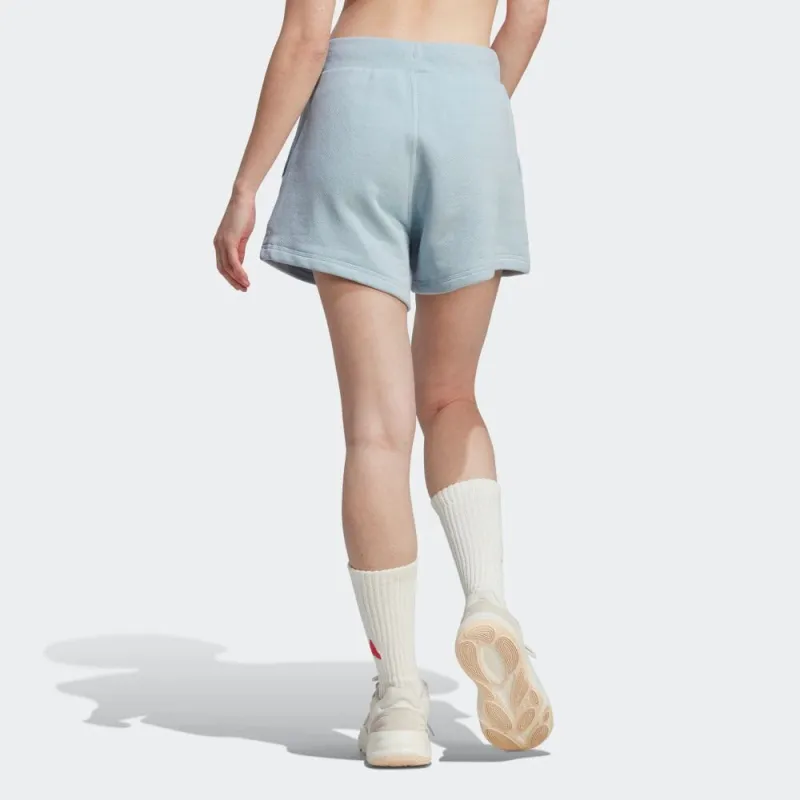 Adidas Casual Shorts Women's Blue Gray-2