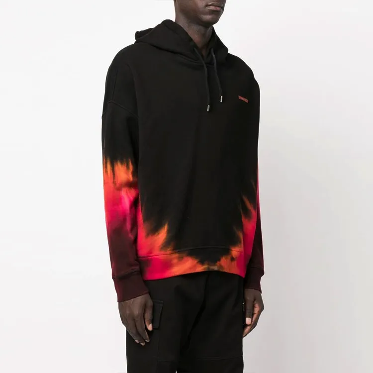 DSQUARED 2 Tie Dyed Drawstring Hoodie-3