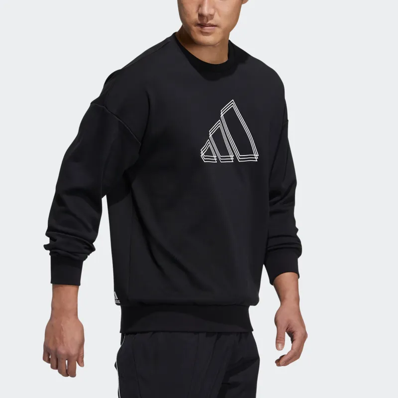 Adidas American Sweatshirt Men's Black-1