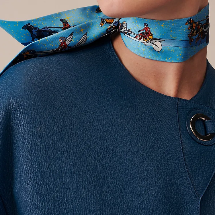 HERMES Twilly Silk Scarves Women's-1