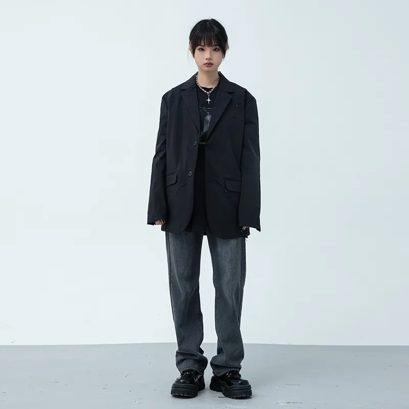 XINYINSU Business Suit Unisex Black-3