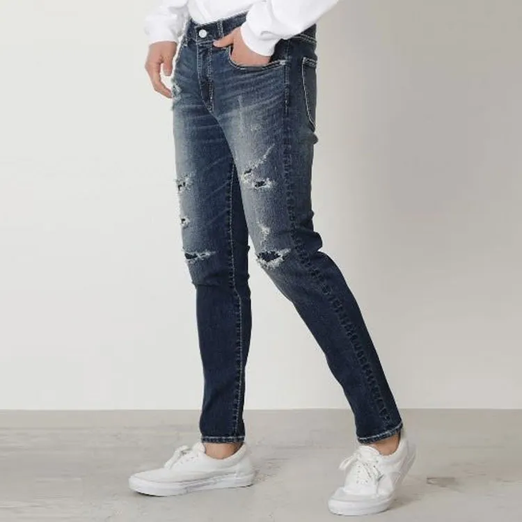 MOUSSY Jeans Men Blue-2