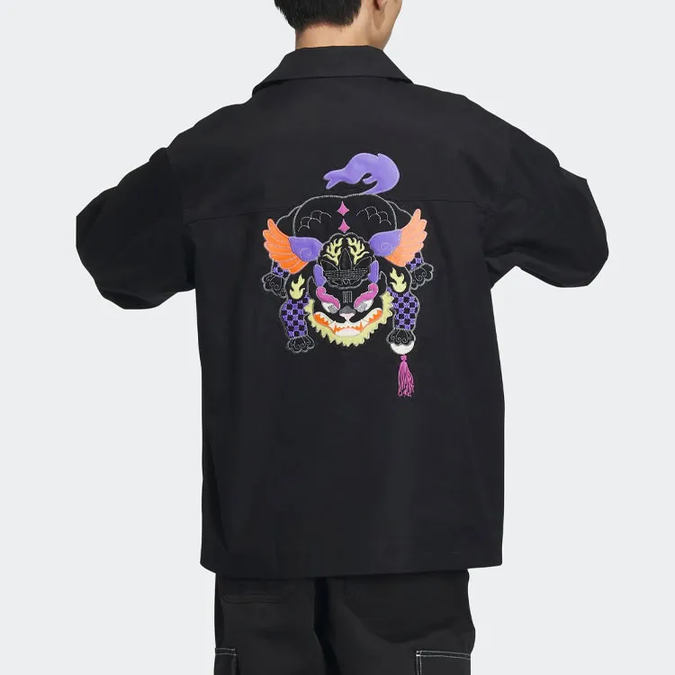 Adidas Originals Jackets Coats Unisex Black-2