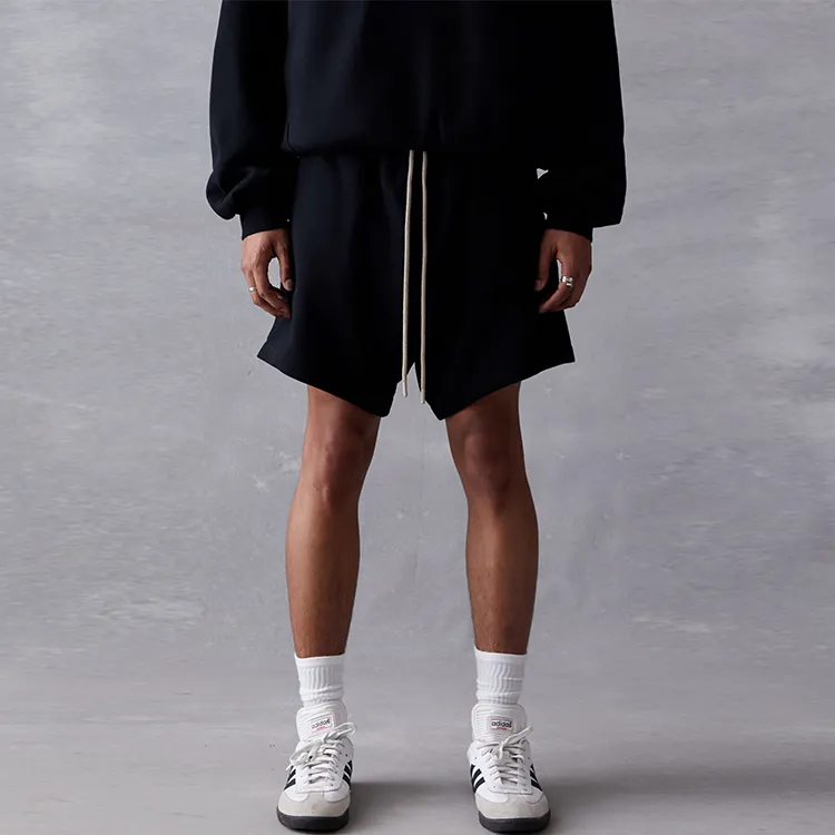 Fear Of God Essentials Cream Drawstring Sweatshort-2