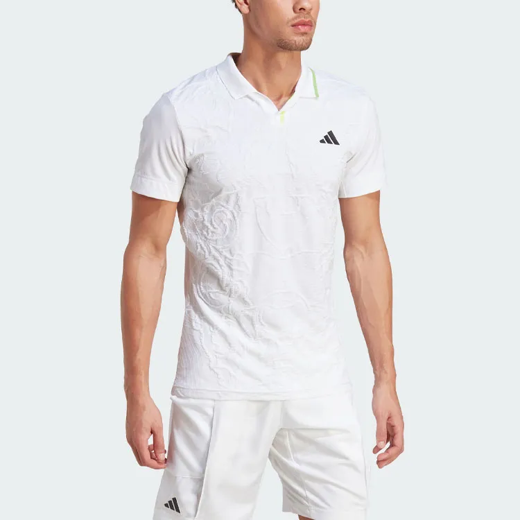Adidas AEROREADY Polo Shirts Men White-3
