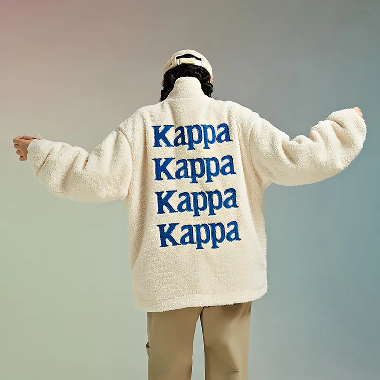 Kappa Velvet Jackets Unisex-3
