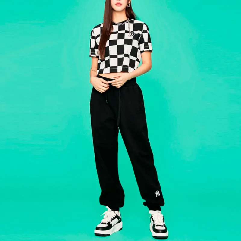 MLB Crop Tops Women's Black-2