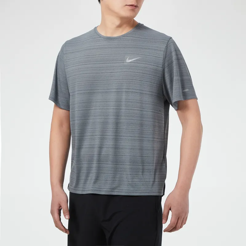 Nike T-Shirts Men Smoke Gray-4