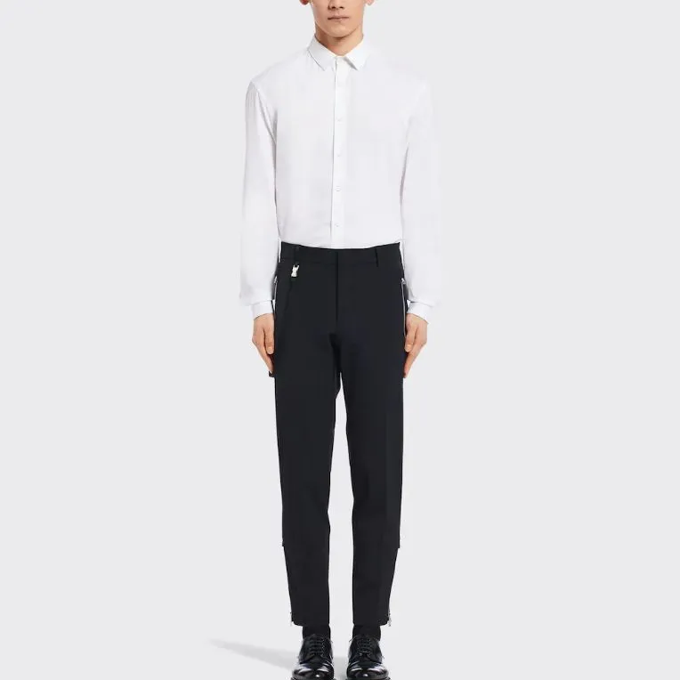 PRADA Casual Pants Men Black-1