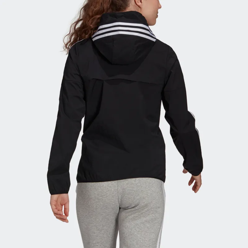 Adidas Windbreaker Jacket Fall Women's Black-2