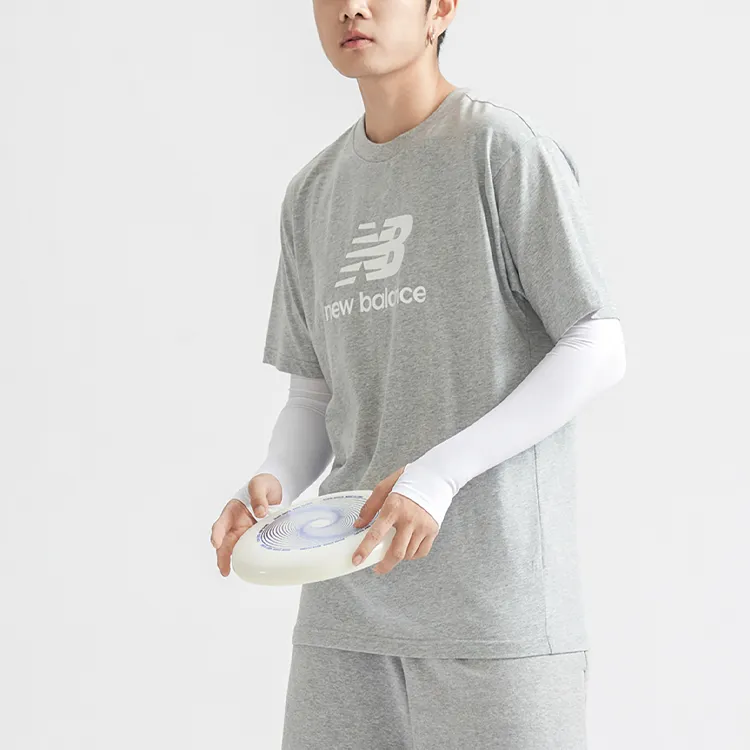 New Balance SS23 Set in Sleeve T Shirt Men's Gray-5