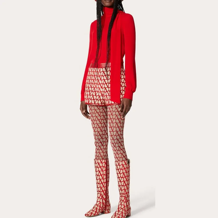 Valentino FW22 Jumpsuit Women's Red-1