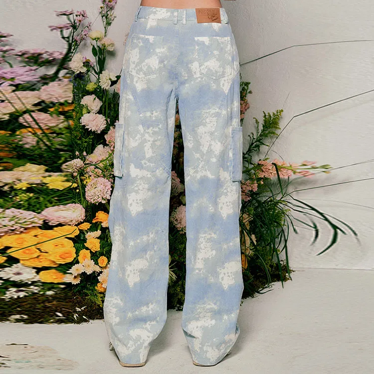 BEERBRO Casual Pants Women's Blue-2