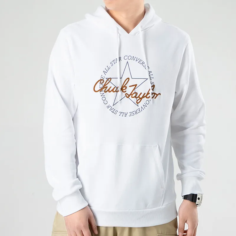 Converse Chuck Sweatshirt Men's White-2