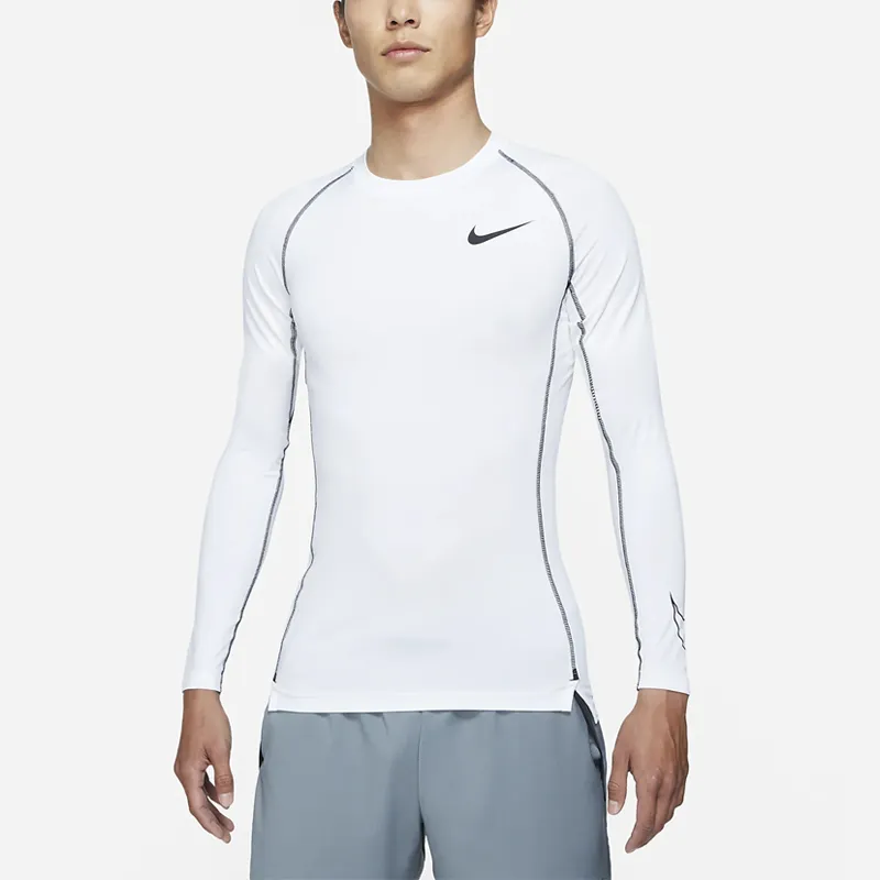 Nike T Shirts Men White-4