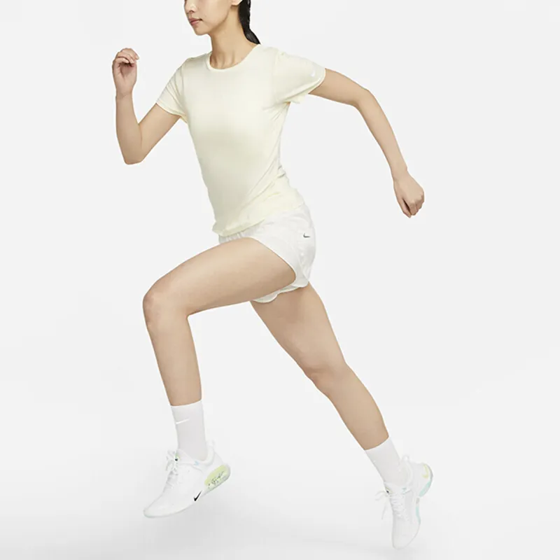Nike T Shirts Women's Yellow-2