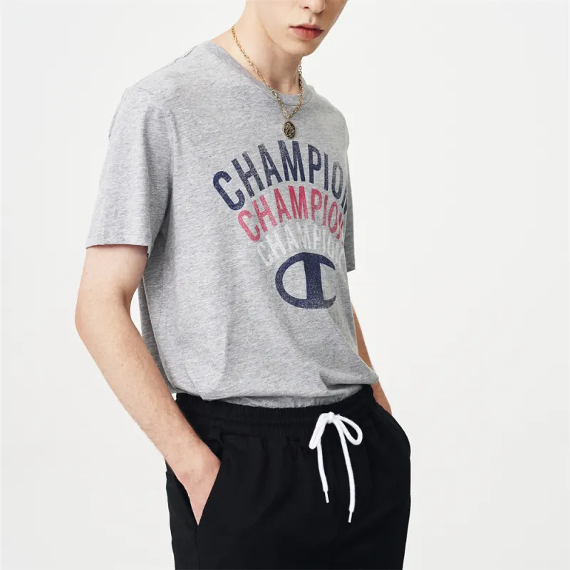 Champion Straight T-Shirt Unisex-7