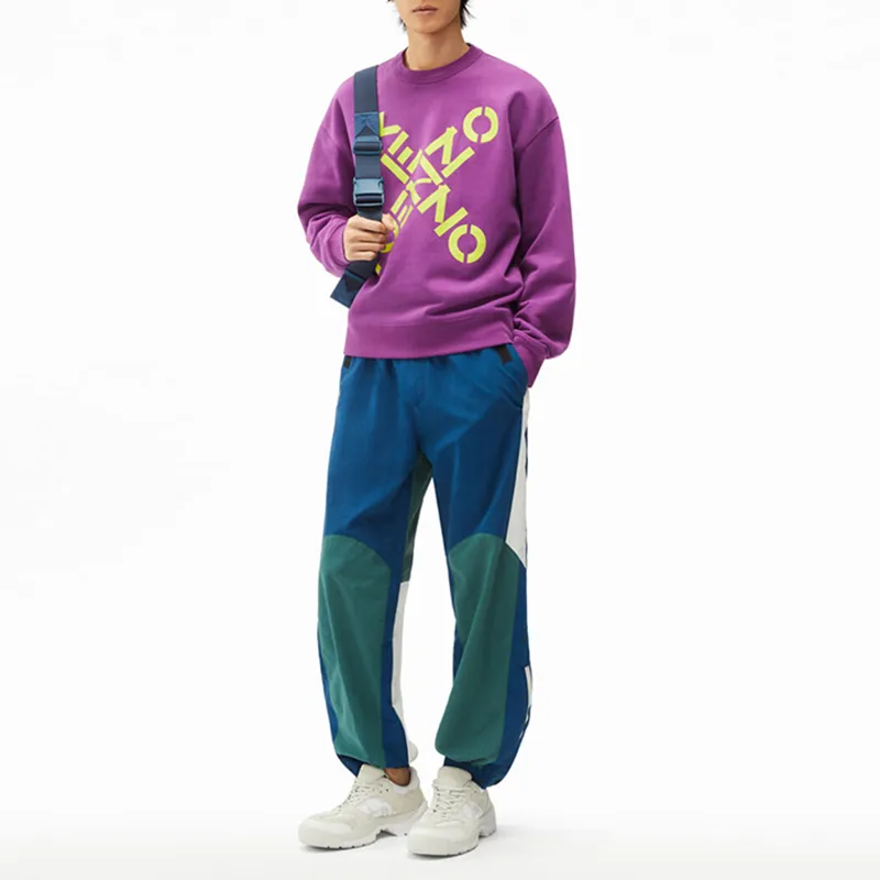 KENZO Sweatshirts Men Purple-2