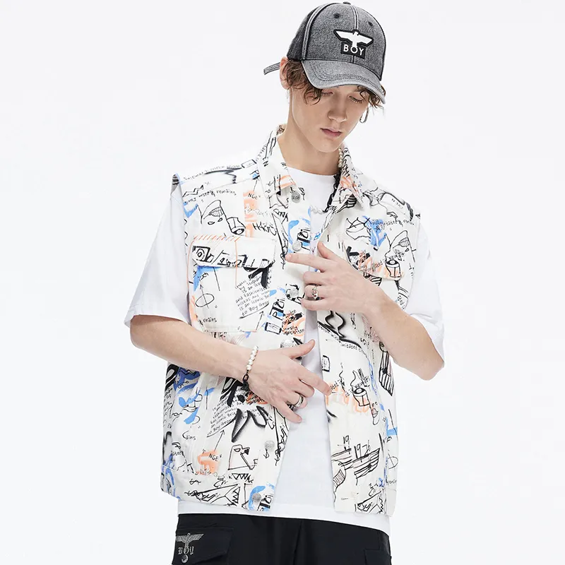 Boy London Vests Unisex White-6