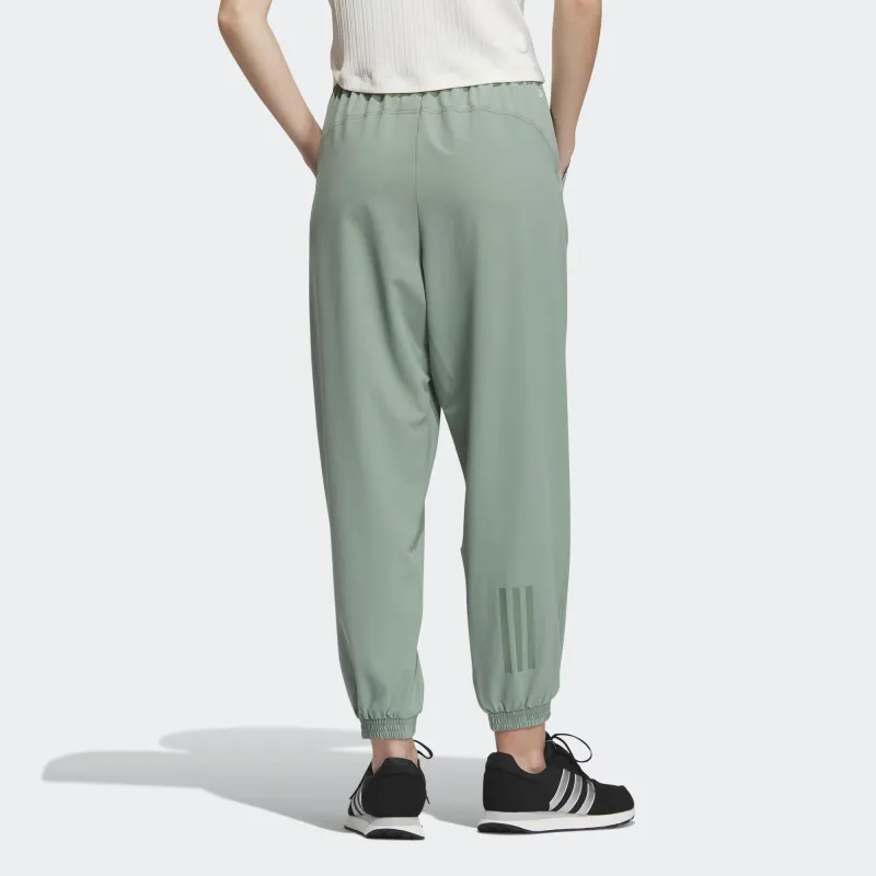 Adidas Casual Pants Women's Dusty Green-2