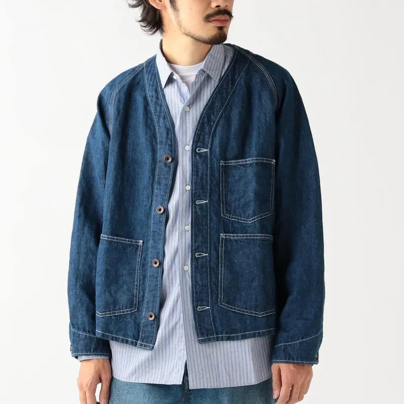 Beams Denim Jackets Men-5