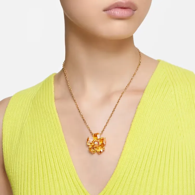 Swarovski Florere Alloy Necklaces Women's-4