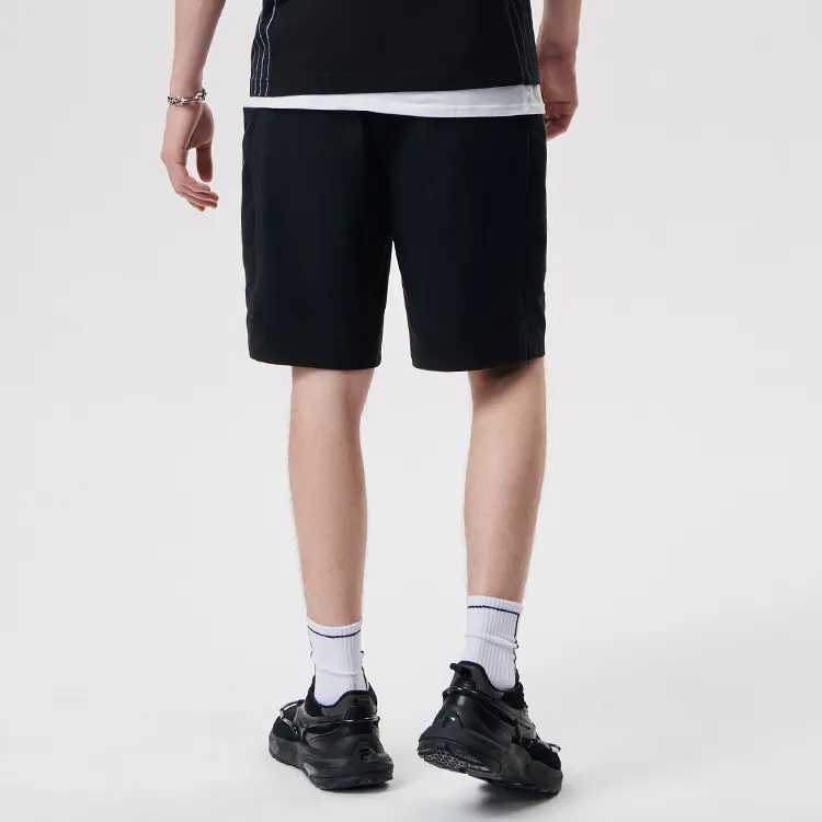 White Mountaineering X FILA FUSION FILA FUSION Hakusan L Collaboration Collection Sports Shorts Men Pitch Black-2