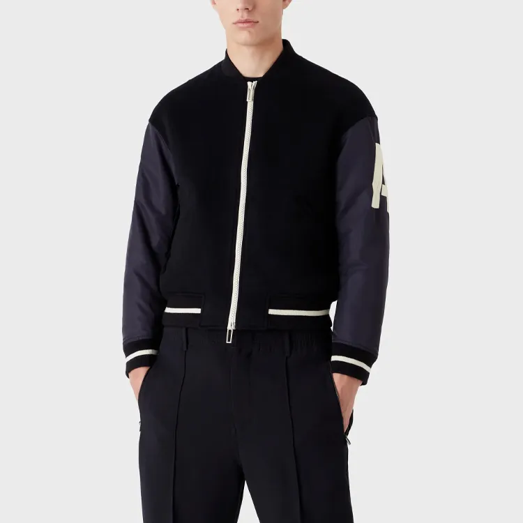 EMPORIO ARMANI FW22 Coat Men's Navy Blue-2