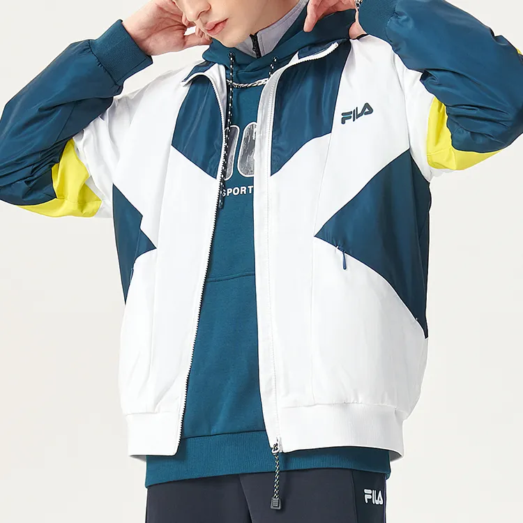 FILA FUSION Jackets Men Standard White-4