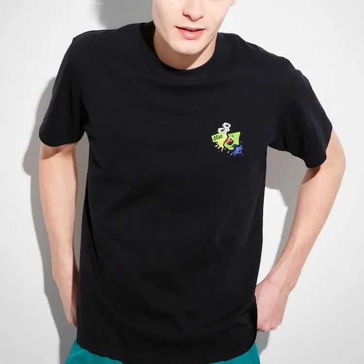 UNIQLO x PENSHEZHANSHI3 LIANMINGKUAN SS23 T Shirt Unisex Black-3