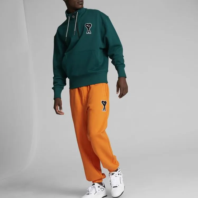 PUMA X Ami Half Zip Sweatshirt-5