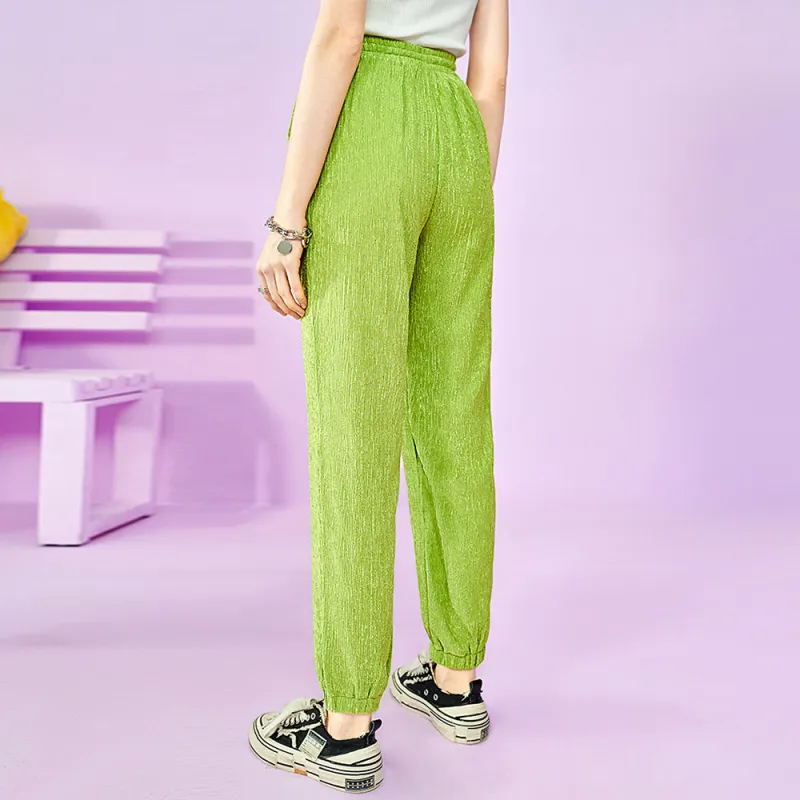 Spongebob Squarepants X SEENFAAN Casual Pants Women's-7