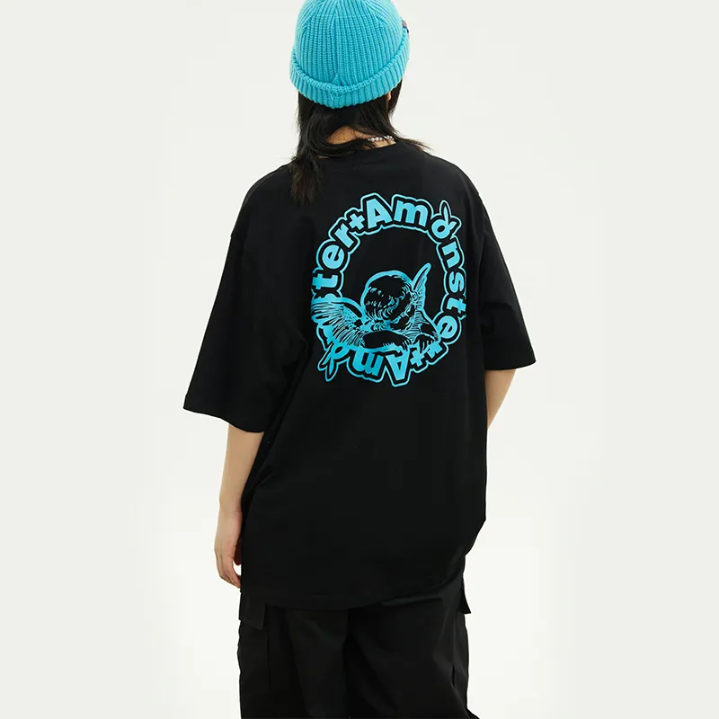 AMONSTER Straight T-Shirt Unisex-3