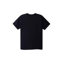 Burberry Logo Print Cotton Oversized T-shirt Black/White-1