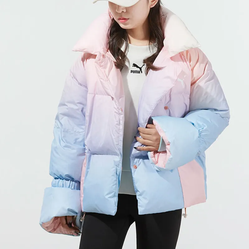 PUMA Down Jackets Women's Sky Blue-1