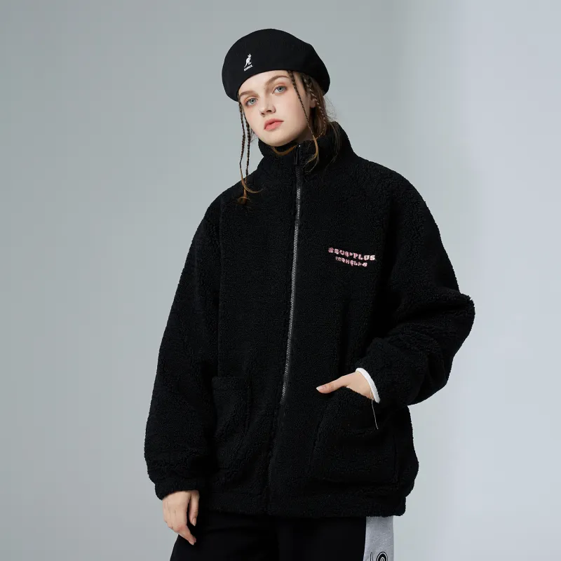 ICONS Lab Velvet feel Coat Unisex-3