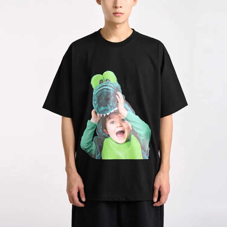 Acme De La Vie/ADLV Drop Shoulder Sleeve T Shirt Unisex Black-2