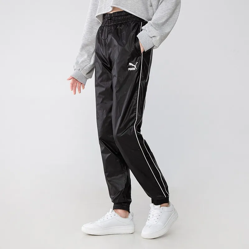 PUMA Knitted Sweatpants Women's Black-3