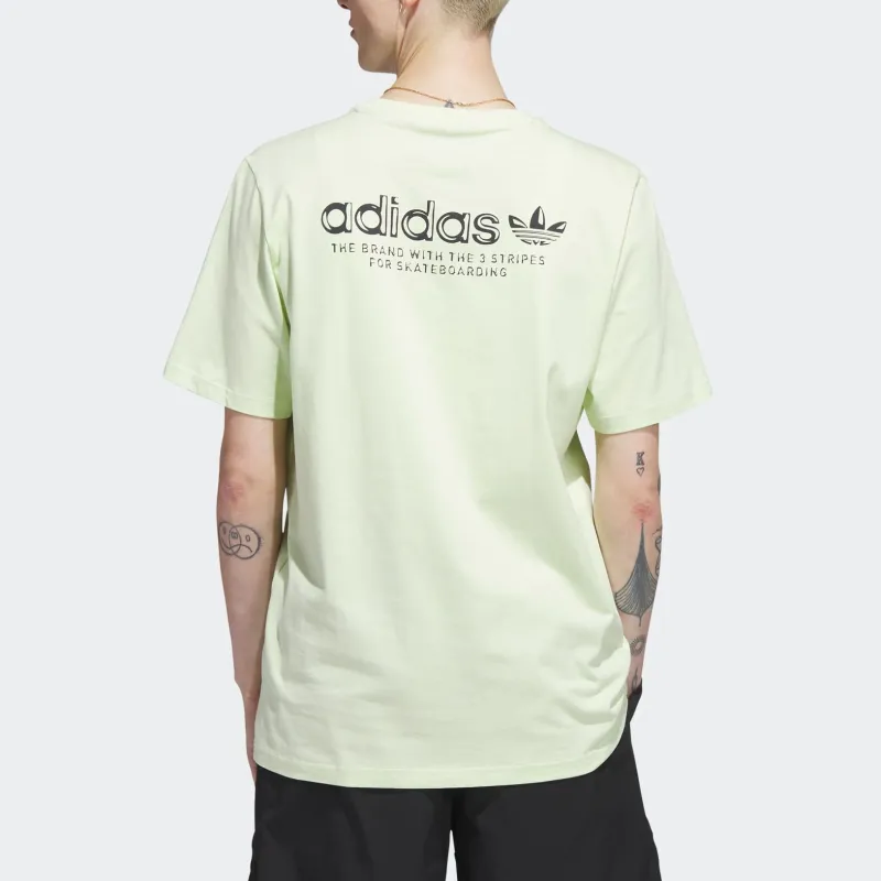 Adidas Originals T Shirt Men's Lime Green-2