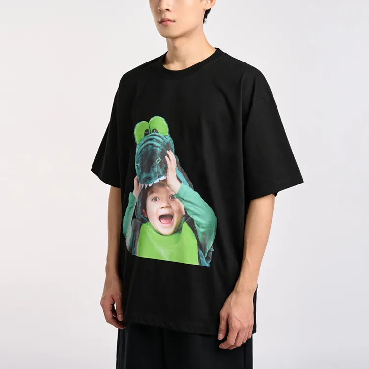 Acme De La Vie/ADLV Drop Shoulder Sleeve T Shirt Unisex Black-4