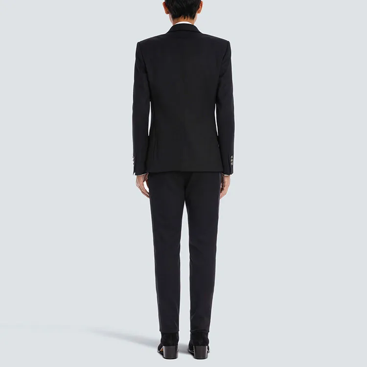 BALMAIN Double-breasted Wool Blazer-3