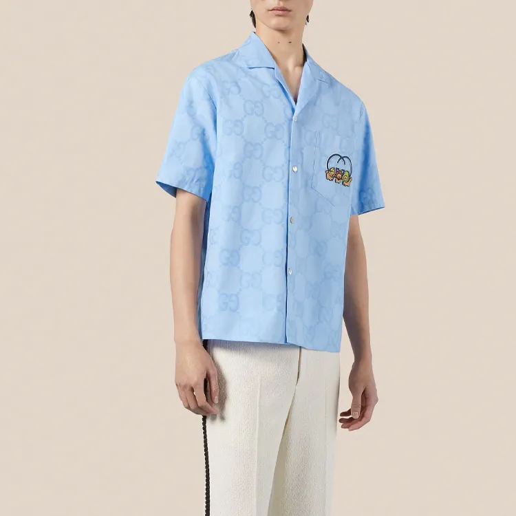 GUCCI Kawaii Aloha Logo Shirt-3