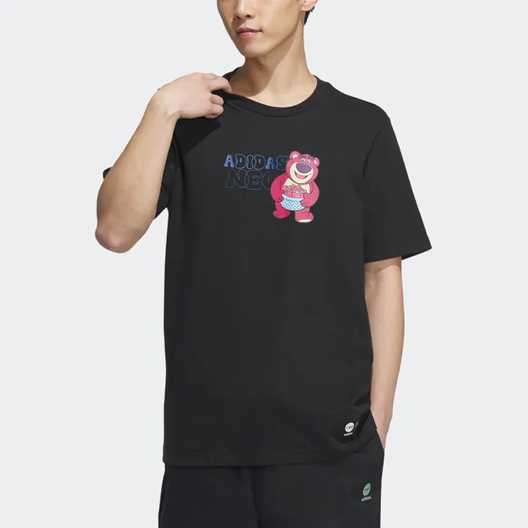 Adidas Neo x CAOMEIXIONG,LIANMINGKUAN T Shirt Men's Black-1