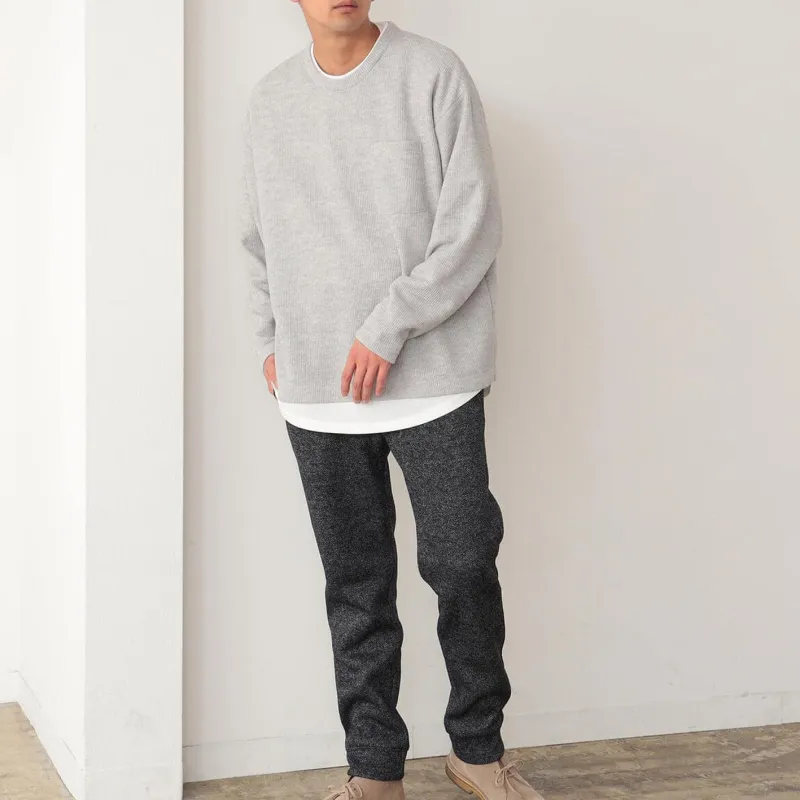 Beams T Shirts Men Gray-1