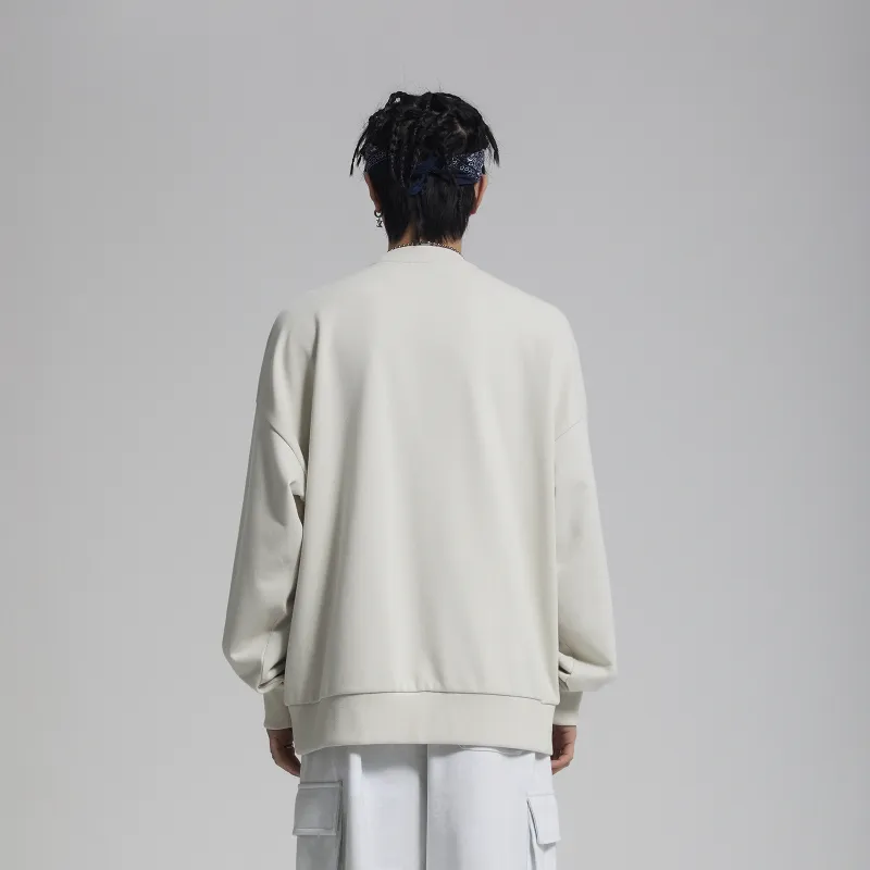 Thankque Crew Neck Sweatshirt Unisex-8