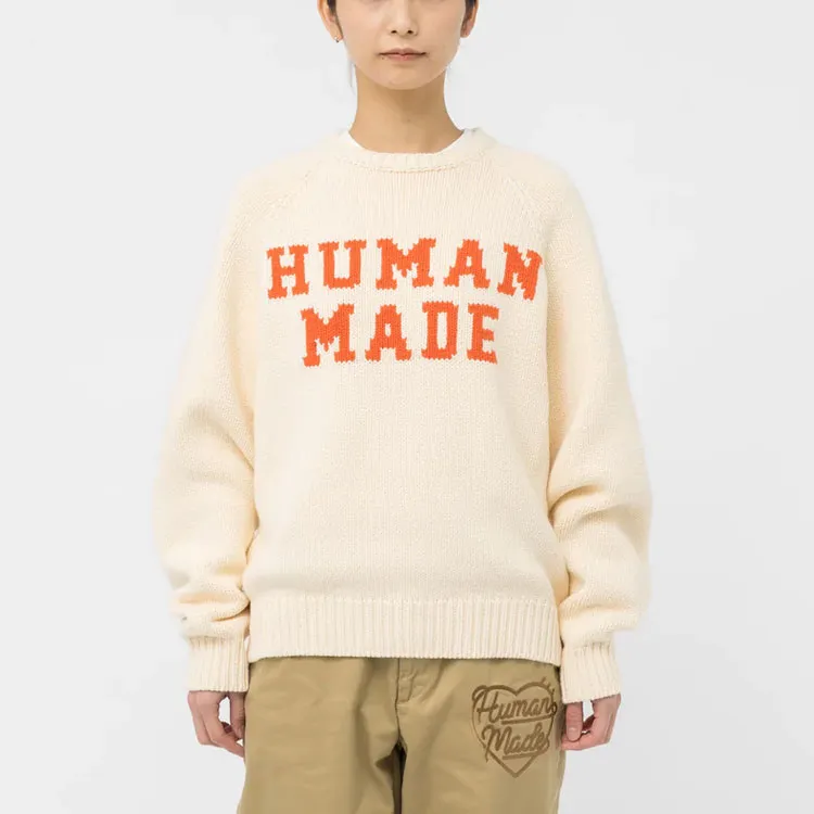 HUMAN MADE Bear Raglan Knit Sweater-2