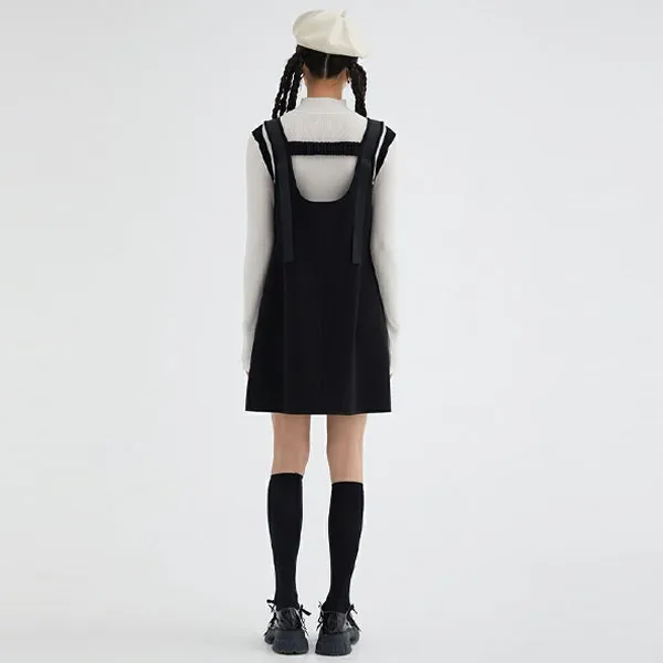 LOFT SHINE Sleeveless Dresses Women's Black-2