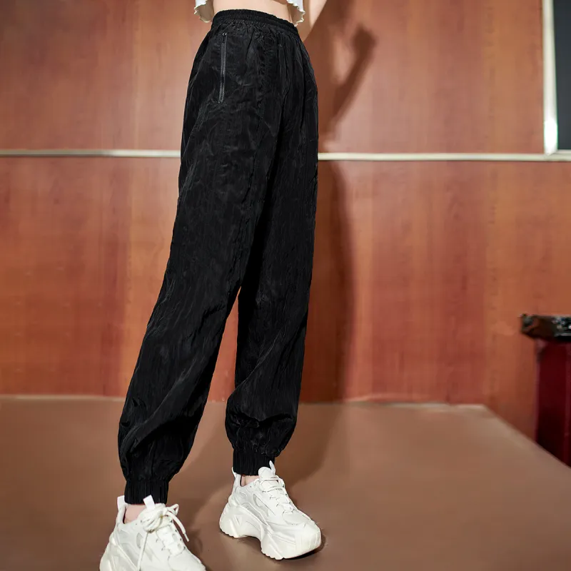 EPTISON WOMAN MOGUIMAO Lantern Pants Casual Pants Women's Black-4