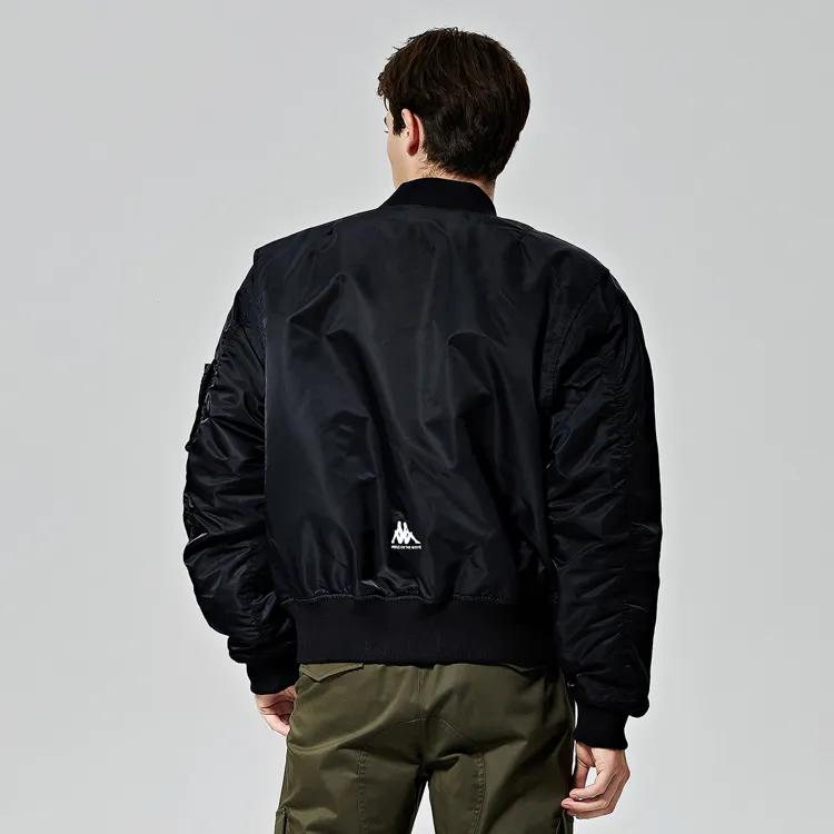 Keith Haring X Kappa Puffer Jackets Men Black-2